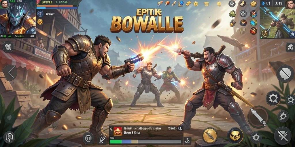 Gameplay seru API77 dengan pertempuran Battle Royale yang mendebarkan.