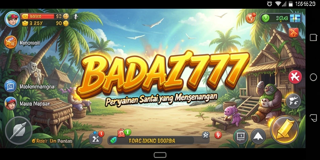 Tampilan gameplay BADAI777 yang menarik dan seru.