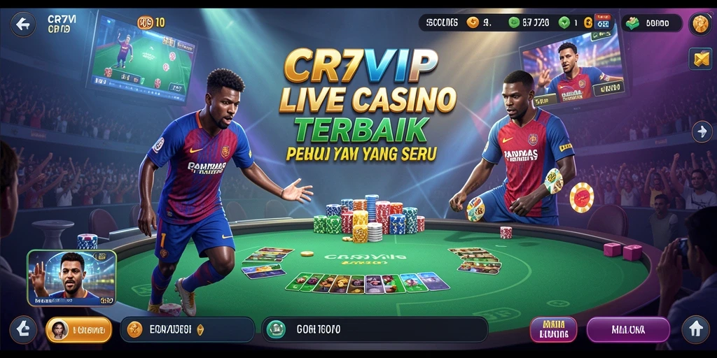 Tampilan gameplay CR7VIP yang mendebarkan di Live Casino