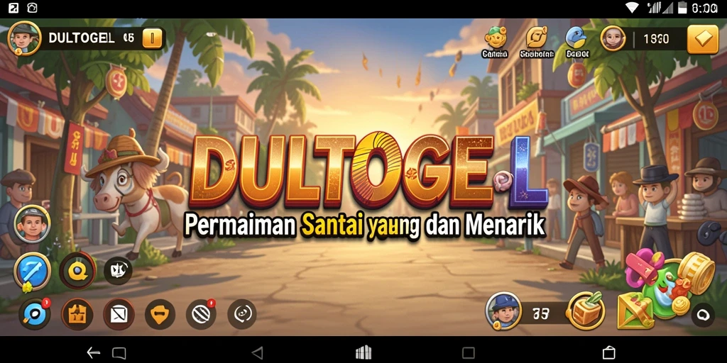 Tampilan gameplay DULTOGEL yang menarik dan mengasyikkan.