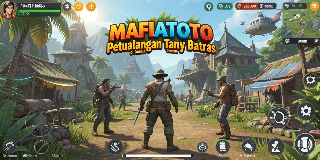 Tampilan aksi mendebarkan di dunia terbuka MAFIATOTO.