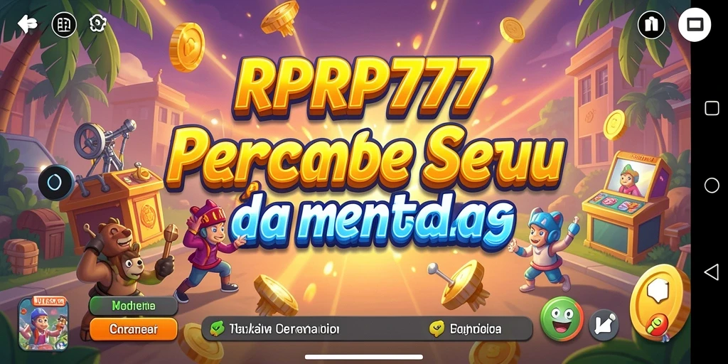 Tampilan gameplay RPRP777 yang seru dan adiktif pada genre Arcade.